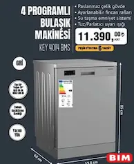 KEYSMART 4 PROGRAMLI BULAŞIK MAKİNESİ